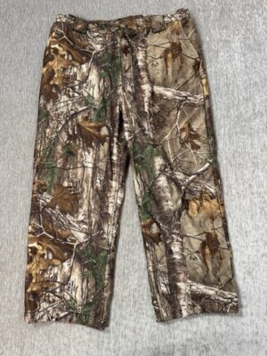 ScentLok Pants Mens Large Camo Realtree Xtra 83020 Midweight Hunting Outdoors